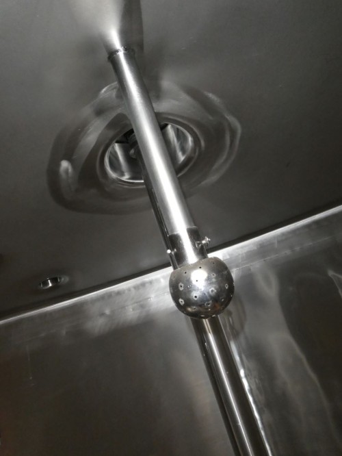 Behälter 3.000 Liter aus V2A isoliert, temperierbar, gebraucht