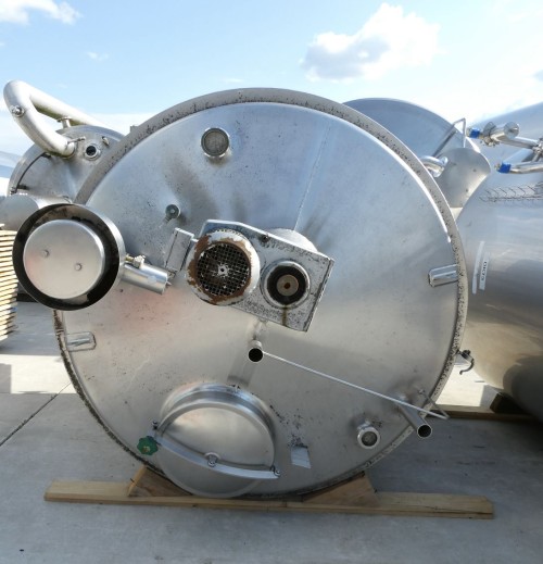 Behälter 3.000 Liter aus V2A isoliert, temperierbar, gebraucht