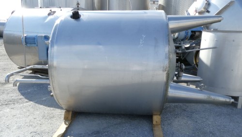 Behälter 3.000 Liter aus V2A isoliert, temperierbar, gebraucht