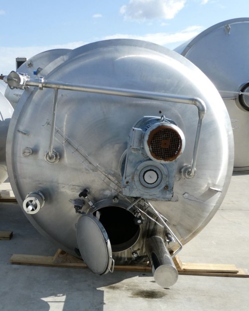 Behälter 5.500 Liter aus V2A isoliert, gebraucht