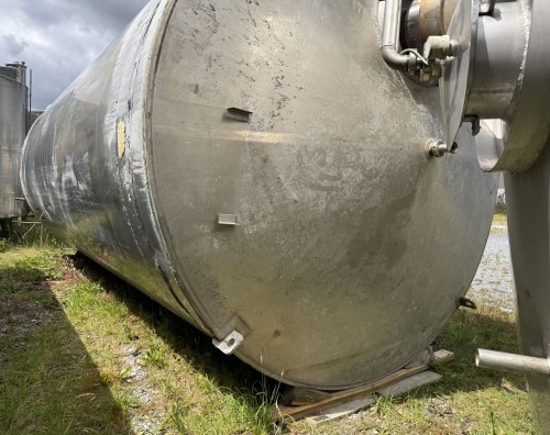 Behälter 58.000 Liter aus V2A isoliert, gebraucht