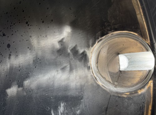 Behälter 58.000 Liter aus V2A isoliert, gebraucht