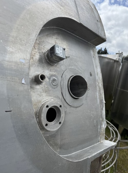 Behälter 58.000 Liter aus V2A isoliert, gebraucht