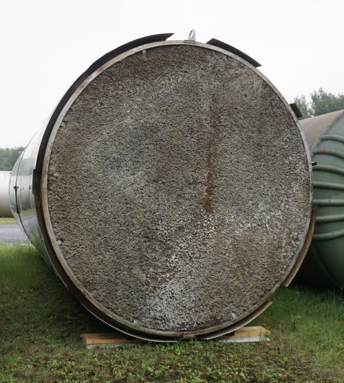 Behälter 58.000 Liter aus V2A isoliert, gebraucht