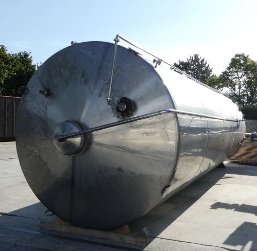 Behälter 30.000 Liter aus V2A einwandig, gebraucht