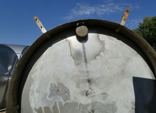 Behälter 30.000 Liter aus V2A einwandig, gebraucht