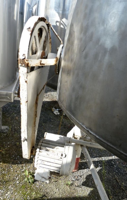 Behälter 1.400 Liter aus V4A einwandig, gebraucht
