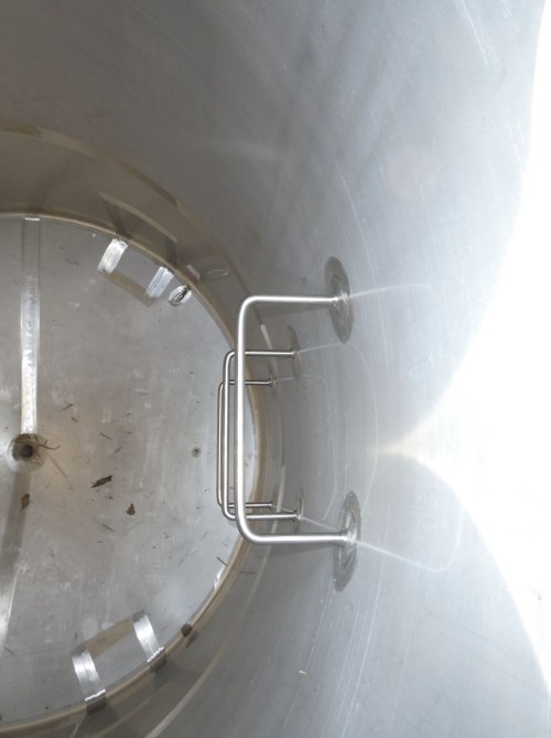 Behälter 4.500 Liter aus V2A einwandig, gebraucht