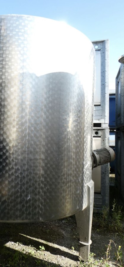 Behälter 4.500 Liter aus V2A einwandig, gebraucht