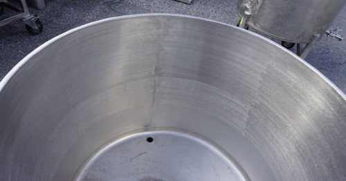 Behälter 280 Liter aus V2A, einwandig, gebraucht