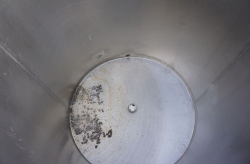 Behälter 650 Liter aus V2A, einwandig, gebraucht