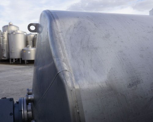 Behälter 2.100 Liter aus V4A, temperierbar, isoliert, gebraucht