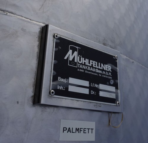 Behälter 11.000 Liter aus V2A, temperierbar, isoliert, gebraucht