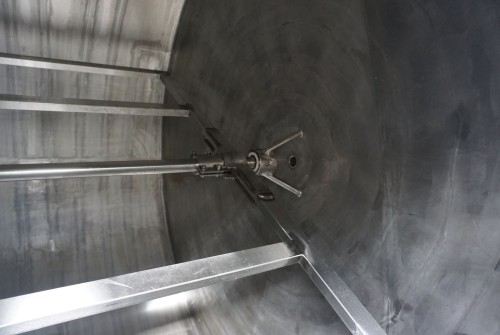 Behälter 11.000 Liter aus V2A, temperierbar, isoliert, gebraucht