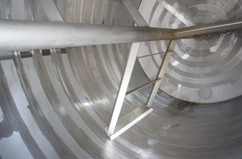 Behälter 7.000 Liter aus V2A, temperierbar, isoliert, gebraucht