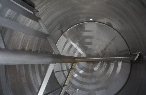 Behälter 7.000 Liter aus V2A, temperierbar, isoliert, gebraucht