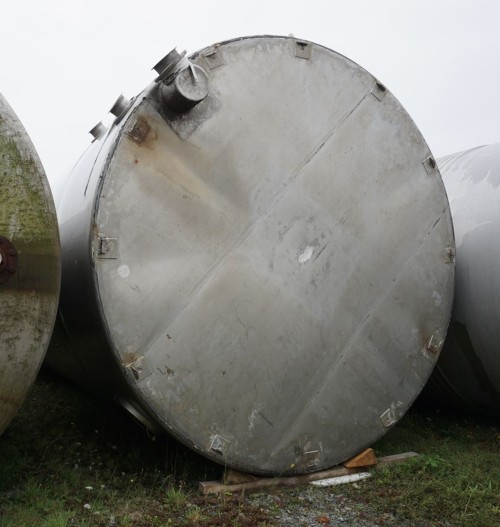 Behälter 150.000 Liter aus V2A einwandig, gebraucht
