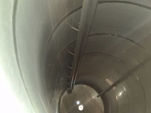 Behälter 150.000 Liter aus V2A einwandig, gebraucht