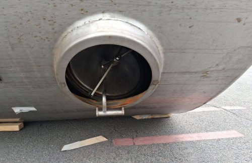 Behälter 150.000 Liter aus V2A einwandig, gebraucht