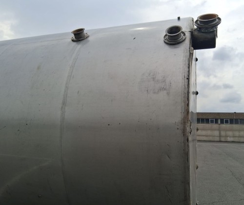 Behälter 150.000 Liter aus V2A einwandig, gebraucht
