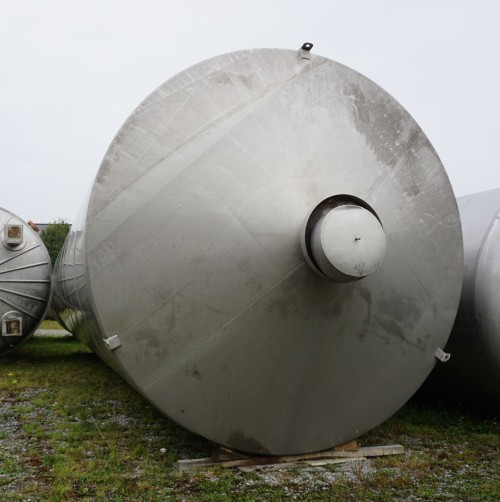 Behälter 150.000 Liter aus V2A einwandig, gebraucht