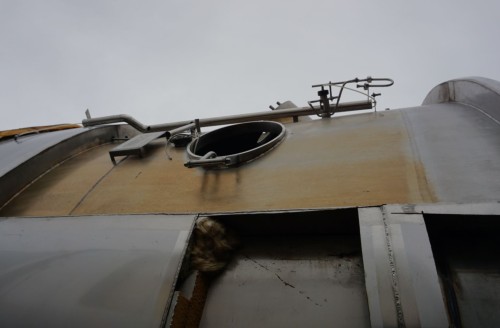 Behälter 120.000 Liter aus V2A isoliert, gebraucht
