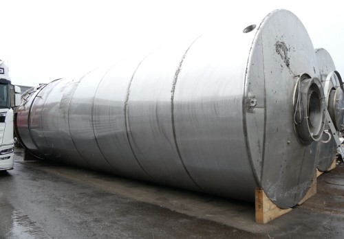 Behälter 120.000 Liter aus V2A isoliert, gebraucht