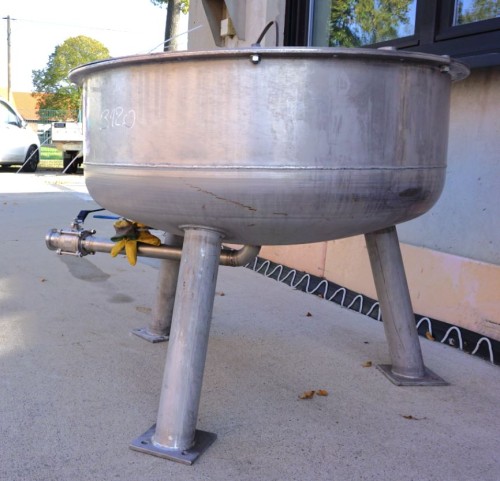 Behälter 300 Liter aus V4A einwandig, gebraucht