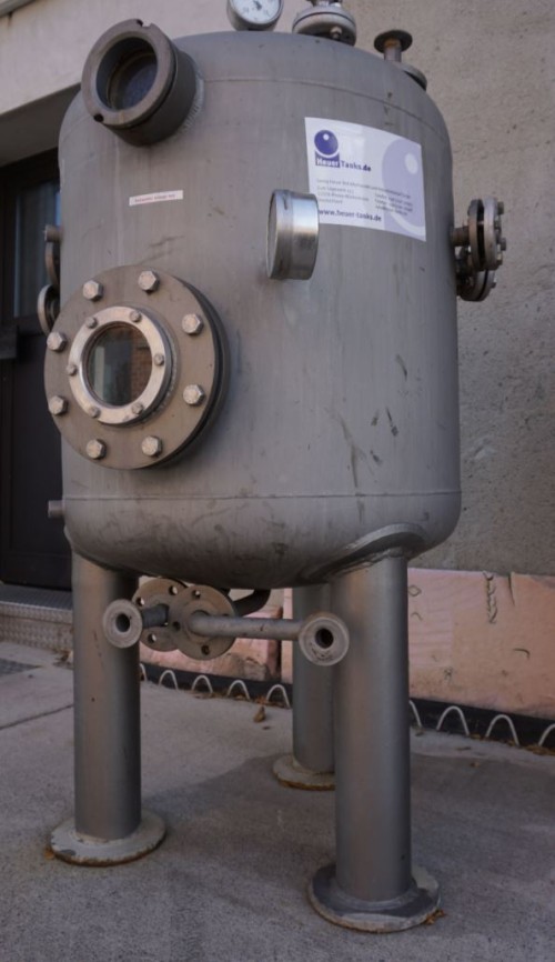 Behälter 230 Liter aus V2A einwandig, gebraucht