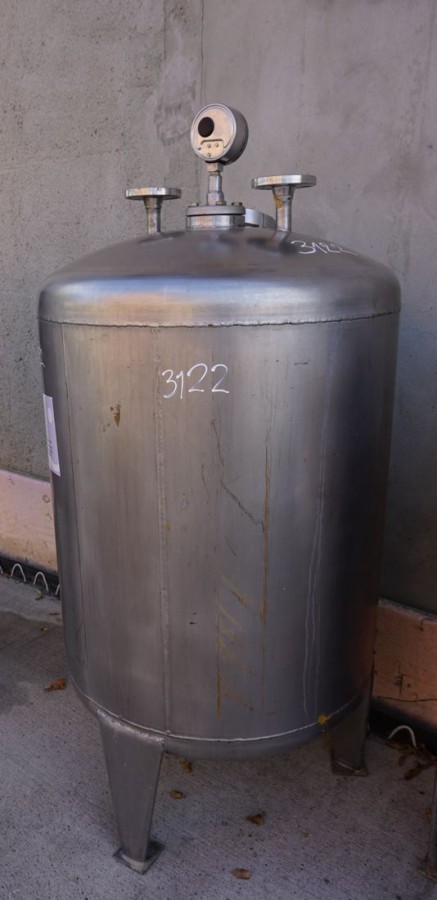 Behälter 300 Liter aus V4A einwandig, gebraucht