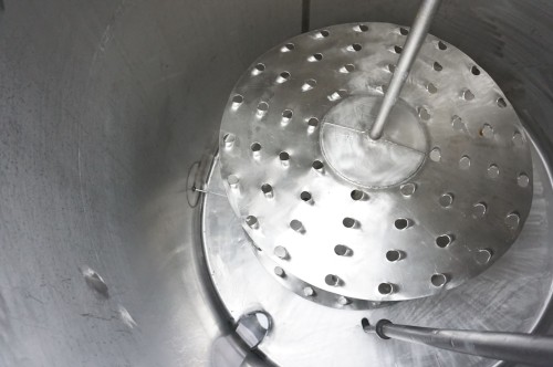 Behälter 2.500 Liter aus V2A isoliert, gebraucht