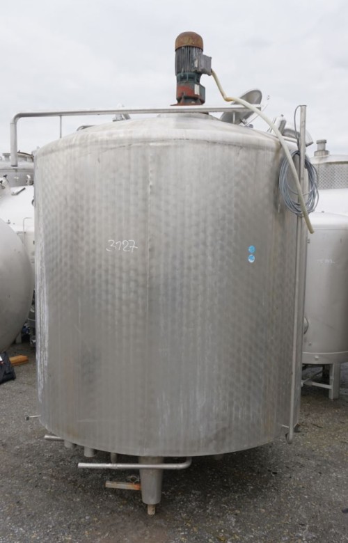 Behälter 2.500 Liter aus V2A isoliert, gebraucht