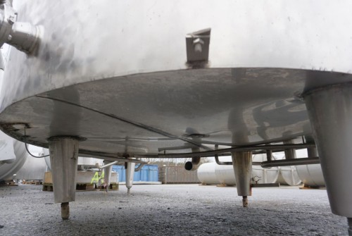 Behälter 2.500 Liter aus V2A isoliert, gebraucht