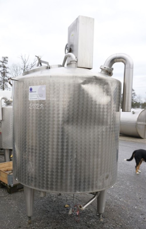 Behälter 1.000 Liter aus V2A isoliert, gebraucht