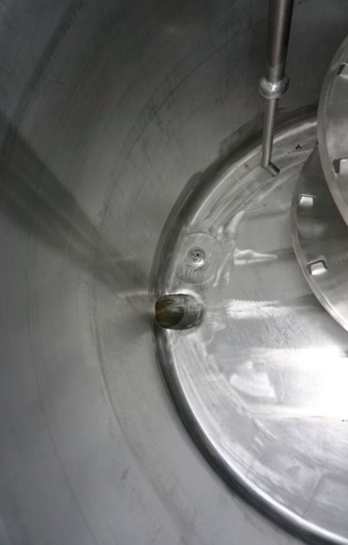 Behälter 1.000 Liter aus V2A isoliert, gebraucht