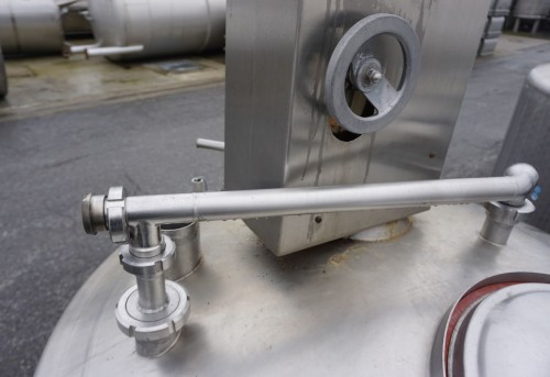 Behälter 1.000 Liter aus V2A isoliert, gebraucht