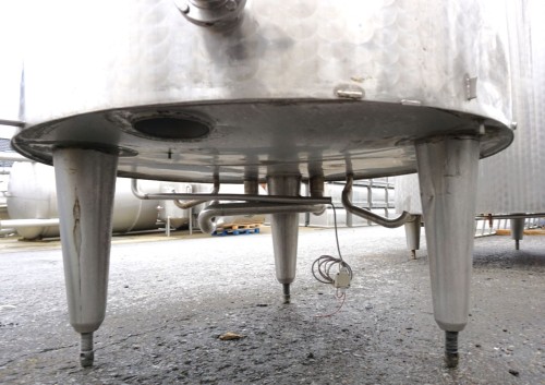 Behälter 1.000 Liter aus V2A isoliert, gebraucht