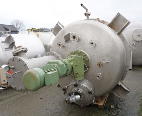 Behälter 3.640 Liter aus V4A temperierbar, isoliert, gebraucht