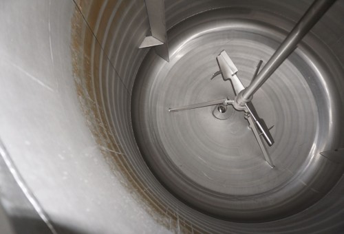 Behälter 3.640 Liter aus V4A temperierbar, isoliert, gebraucht