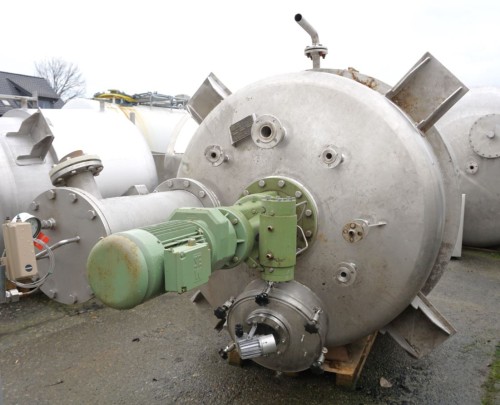 Behälter 3.640 Liter aus V4A temperierbar, isoliert, gebraucht