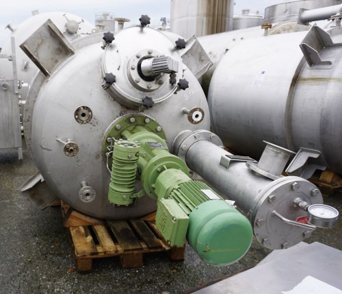 Behälter 2.410 Liter aus V4A temperierbar, isoliert, gebraucht