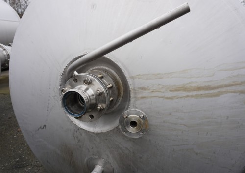 Behälter 2.410 Liter aus V4A temperierbar, isoliert, gebraucht