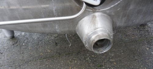 Behälter 15.000 Liter aus V2A isoliert, gebraucht