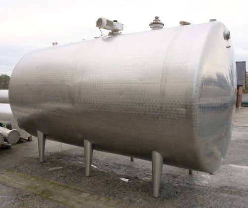 Behälter 15.000 Liter aus V2A isoliert, gebraucht