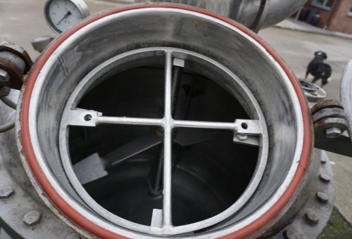 Behälter 500 Liter aus V2A temperierbar, gebraucht