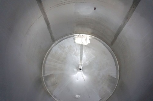 Behälter 2.000 Liter aus V2A einwandig, gebraucht