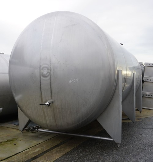 Behälter 42.000 Liter aus V2A einwandig, gebraucht