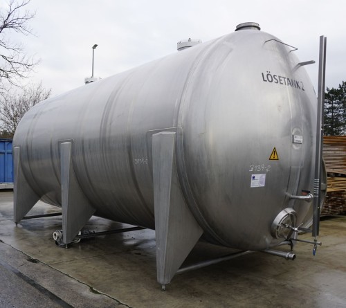 Behälter 42.000 Liter aus V2A einwandig, gebraucht