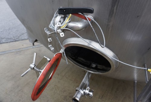 Behälter 42.000 Liter aus V2A einwandig, gebraucht