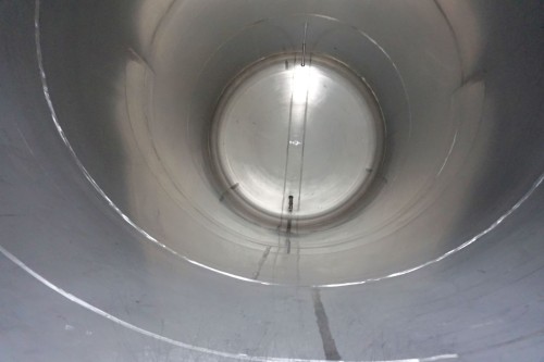 Behälter 42.000 Liter aus V2A einwandig, gebraucht